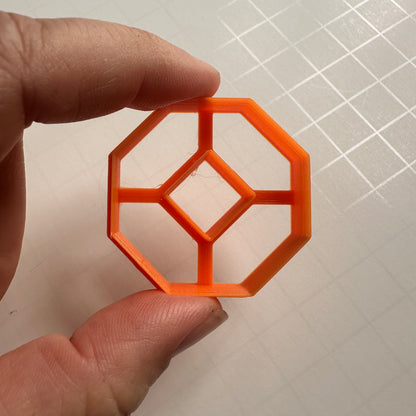 Prosperity Coin Cutter | 1.5” Chinese Cash Coin Polymer Clay Cutter - Create Along 