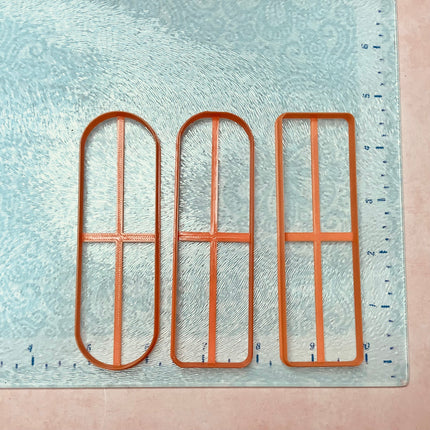 Clay bookmark Cutter Rectangle | polymer clay bookmark cutter - Create Along 