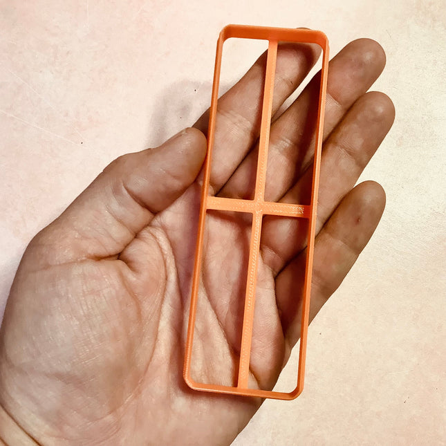 Clay bookmark Cutter Rectangle | polymer clay bookmark cutter - Create Along 