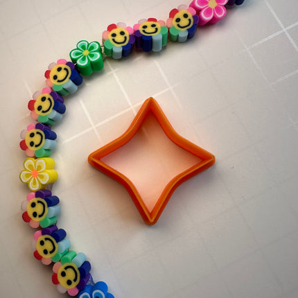 Celestial Star Cutter | 1” Open Polymer Clay Cutter Earrings Jewelry & Charms - Create Along 