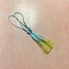 Ombre baby blue yellow