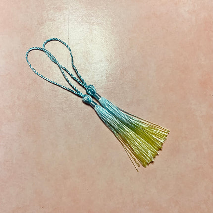 Bookmark or earring boho tassels set of 2 - Create Along 