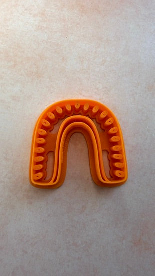 DeeDee - Rainbow clay cutter with boho design