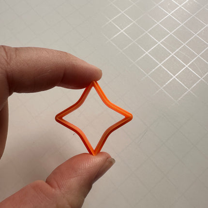 Celestial Star Cutter | 1” Open Polymer Clay Cutter Earrings Jewelry & Charms - Create Along 