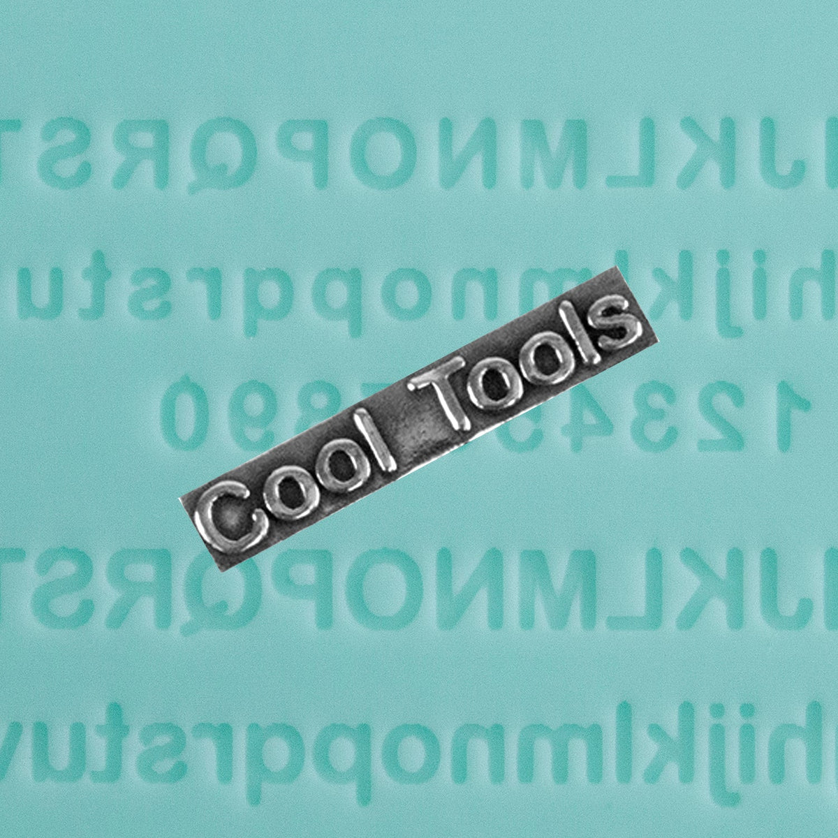 Finishing Touches Mold - Alphabet 3 Flat