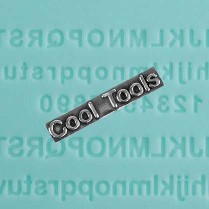 Finishing Touches Mold - Alphabet 3 Flat
