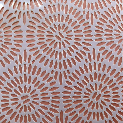 Ocean Organic Mylar Clay Stencil Texture Sheet - Create Along 
