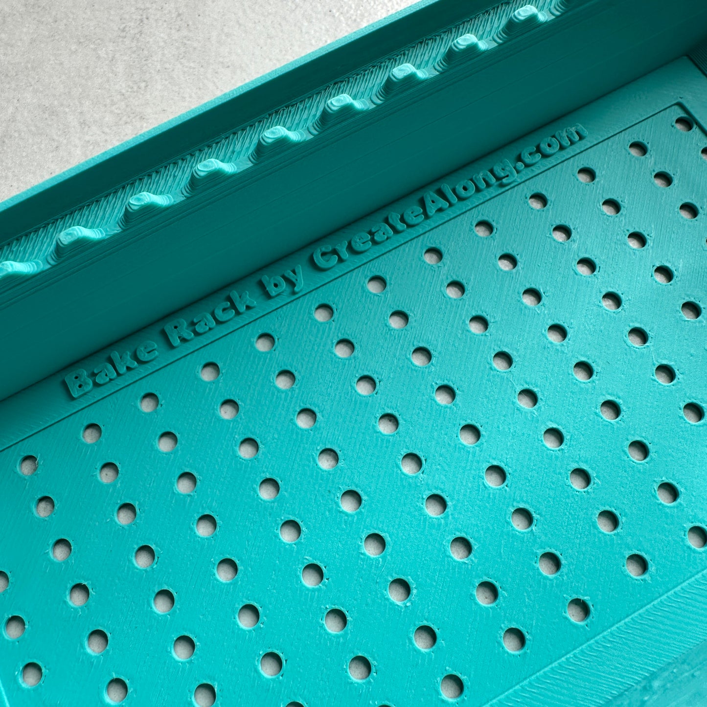 Bead Baking and Drying Rack small, includes 20 bead pins in protective case