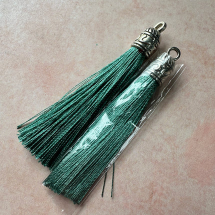 Bookmark or earring boho tassels set of 2 - Create Along 
