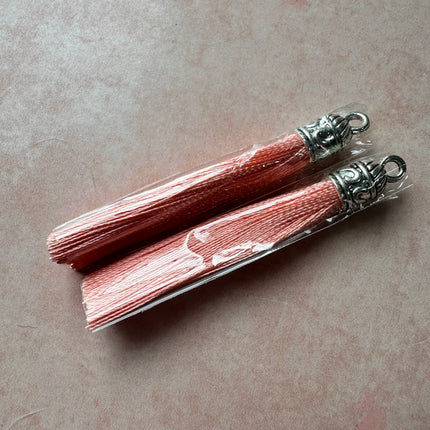 Bookmark or earring boho tassels set of 2 - Create Along 