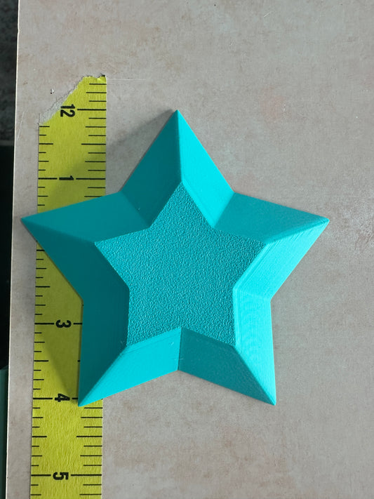 Star Shaped Trinket Dish Form – Bakeable Mold for Polymer Clay