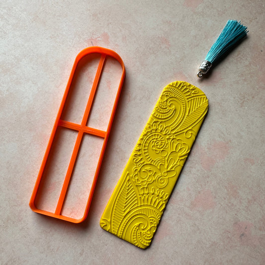 Clay bookmark Cutter Arch | polymer clay bookmark cutter