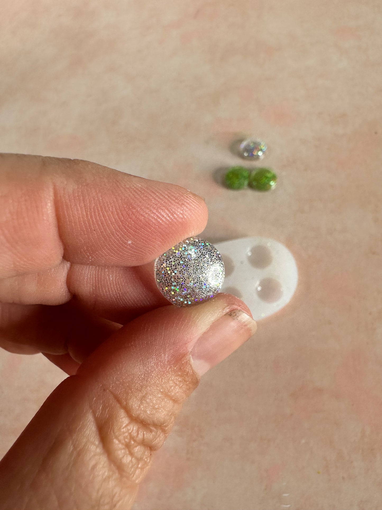 Stud & Dot Silicone Mold – Choose 20mm, 15mm, or 12mm
