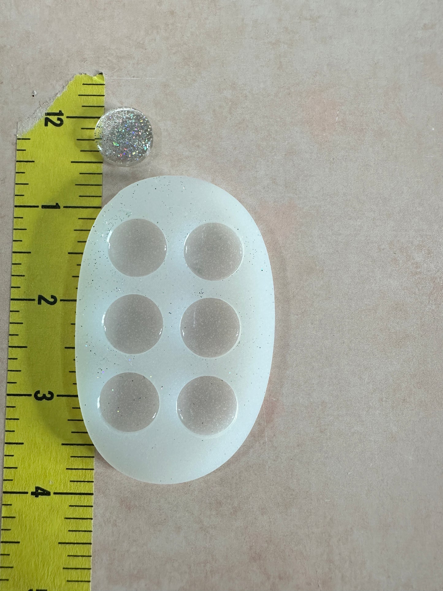 Stud & Dot Silicone Mold – Choose 20mm, 15mm, or 12mm