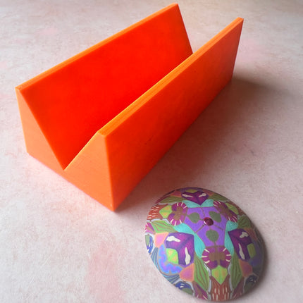 Cane Cradle Tool for making perfect 6 sided kaleidoscope sections - Create Along 