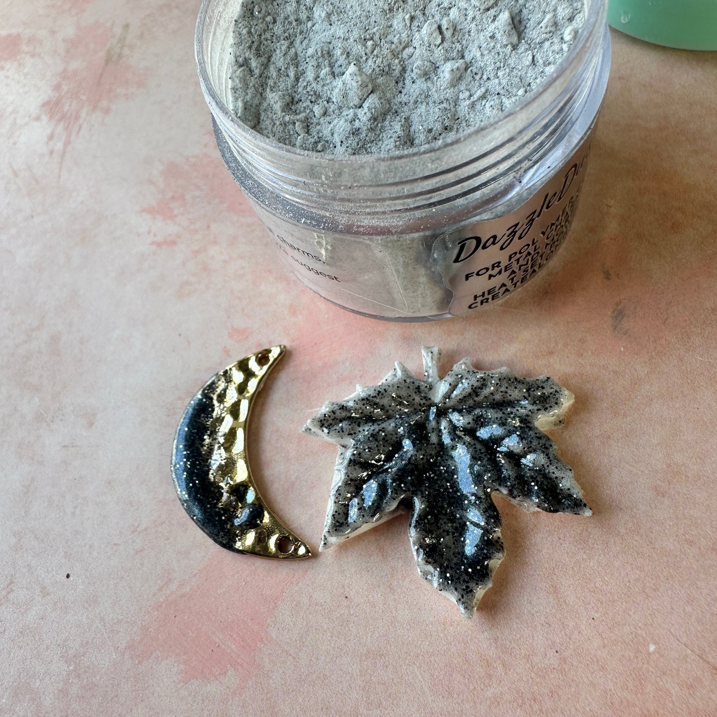 Dazzle Dust Silver with Glitter powder coat