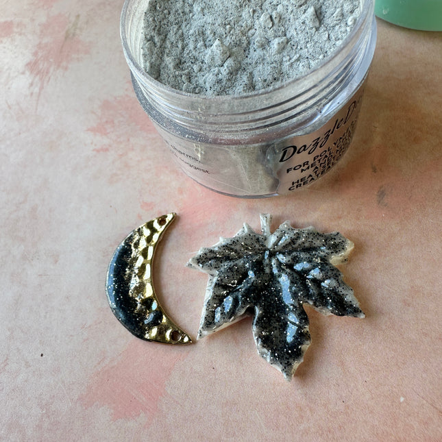 Dazzle Dust Silver with Glitter powder coat - Create Along 
