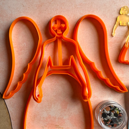 Doll Cutter Set with optional angel or fairy wings - Create Along 