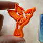 Decorative Hummingbird imprint polymer clay cutter