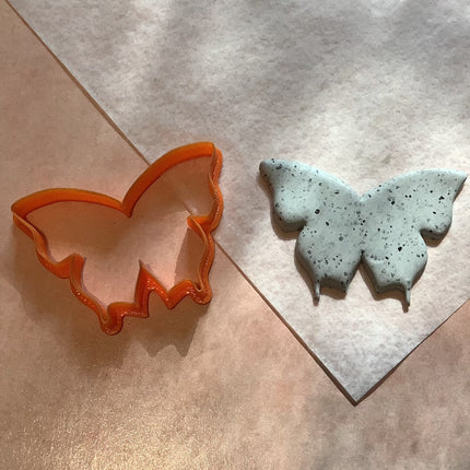 Delicate Butterfly Polymer clay cutter for earrings and art - Create Along 