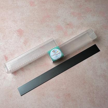 Long Flexible polymer clay slicing blade with case - Create Along 