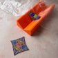 Cane Tool Square cradle for making perfect 4 sided kaleidoscope sections