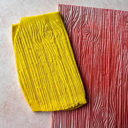 Wood Planks Fairy Door Polymer Clay Texture Stamp Gelli plate paper printing - Create Along 