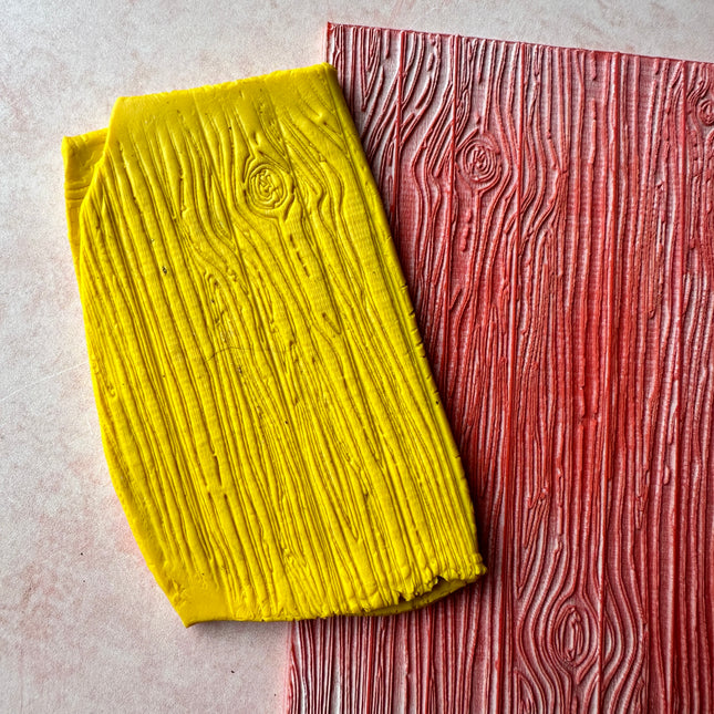 Wood Planks Fairy Door Polymer Clay Texture Stamp Gelli plate paper printing - Create Along 