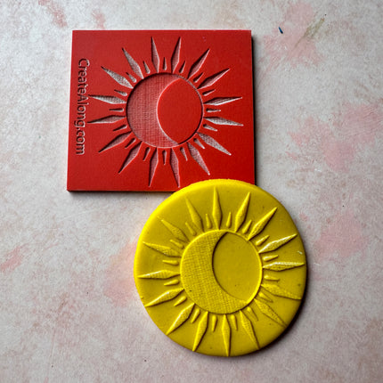 Rubber stamp Mystical SunRays - Create Along 