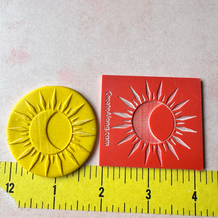 Rubber stamp Mystical SunRays - Create Along 