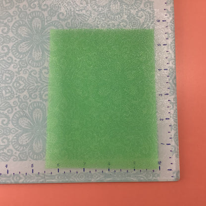 Green Sponge for polymer clay texture techniques - Create Along 
