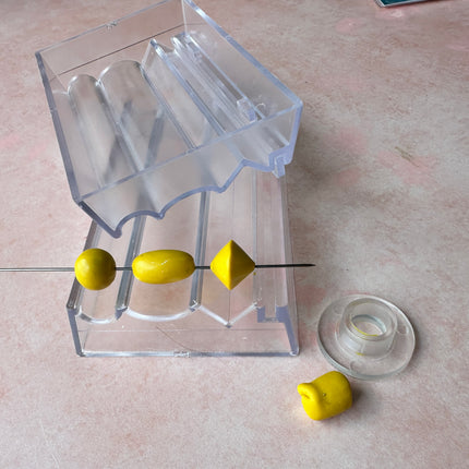 Tri Bead Roller 3 bead shapes ORIGINAL not 3D PRINTED clay cork fondant - Create Along 