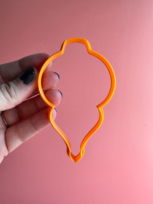 Ornament polymer clay cutters Christmas tags