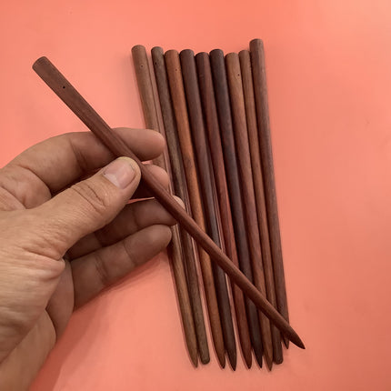 Hair Stick to make bun cover and slide barrettes - Create Along 