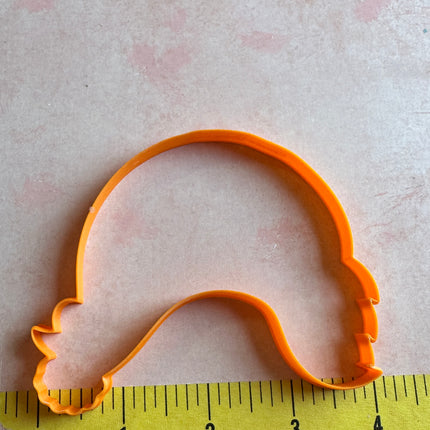 Funky Flower Chicken Large polymer clay cutter - Create Along 