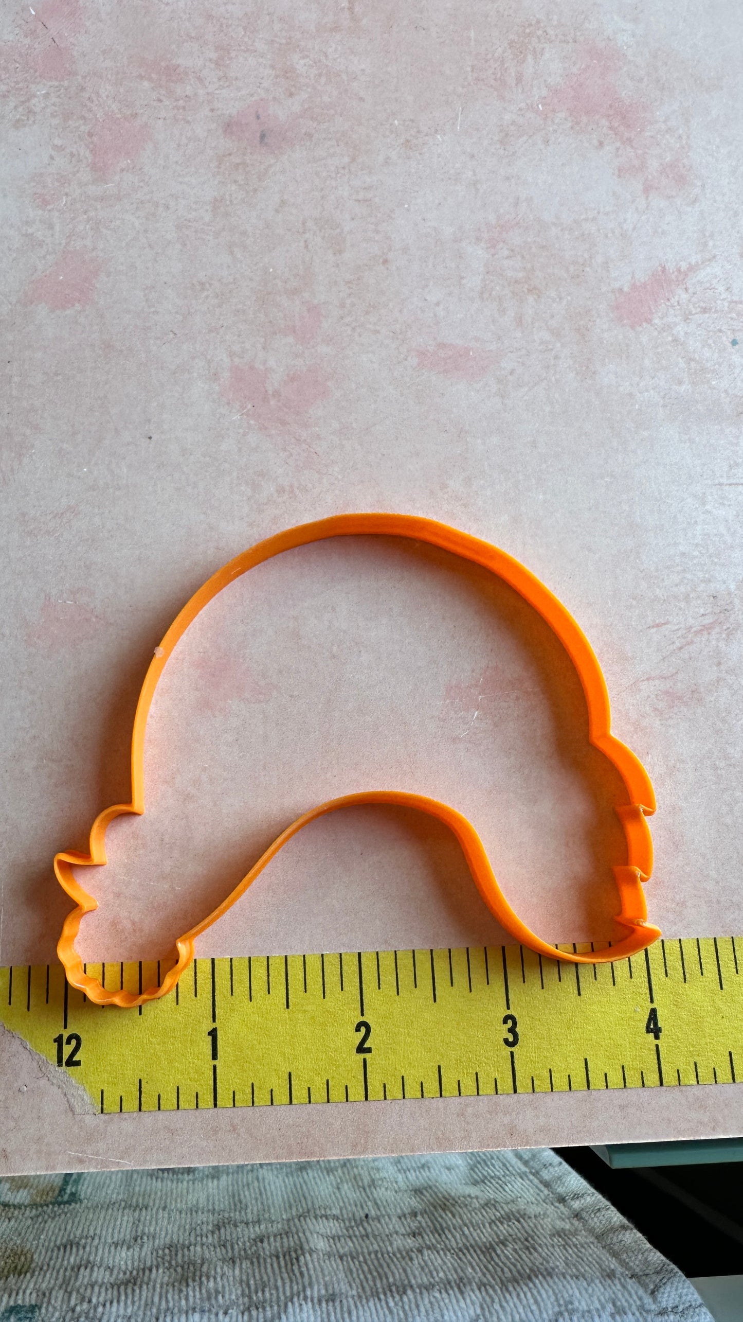 Funky Flower Chicken Large polymer clay cutter - Create Along 