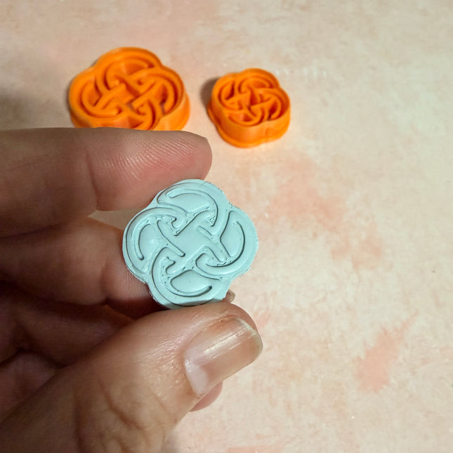 Celtic Collection - Shield Knot polymer clay cutter
