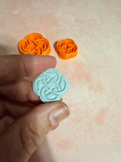 Celtic Collection - Shield Knot polymer clay cutter