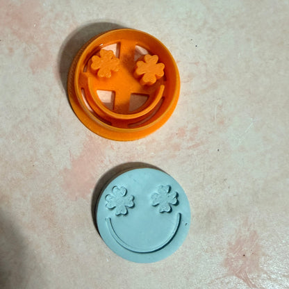 Celtic Collection - Lucky Smiley polymer clay cutter
