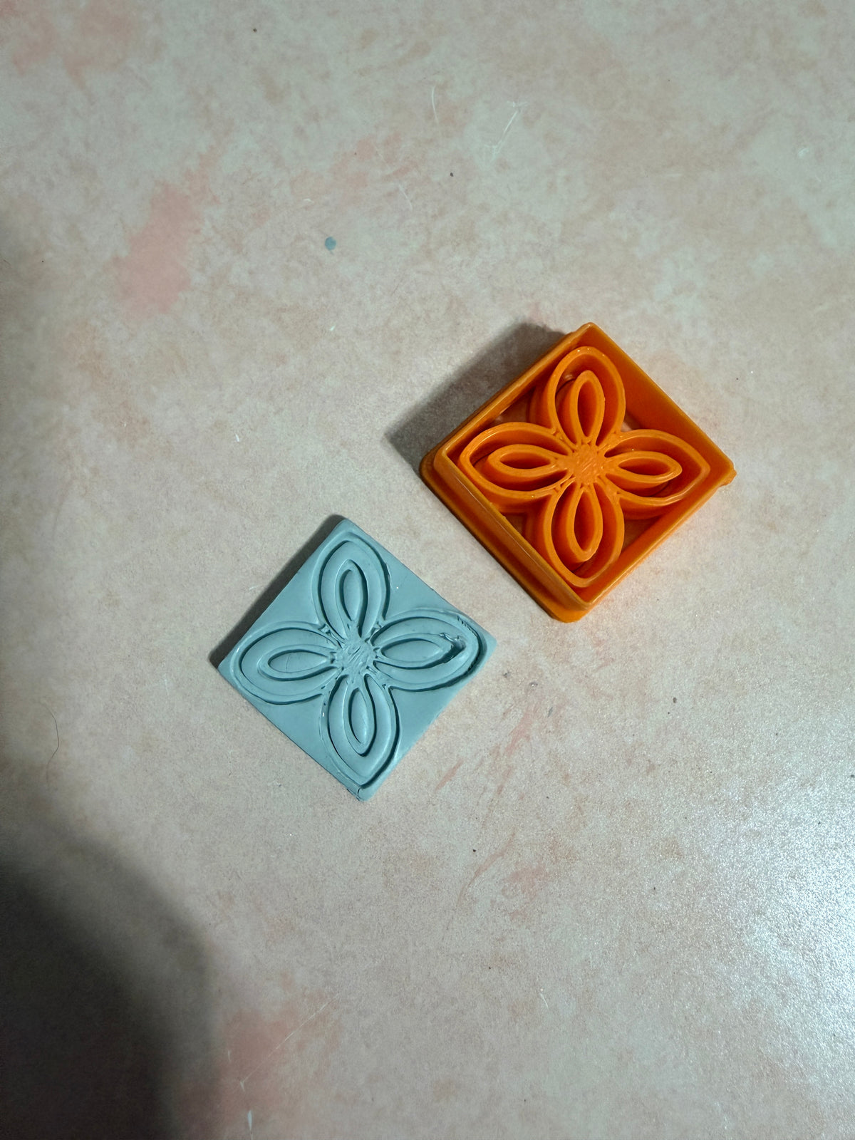 Celtic Collection - Square Knot polymer clay cutter