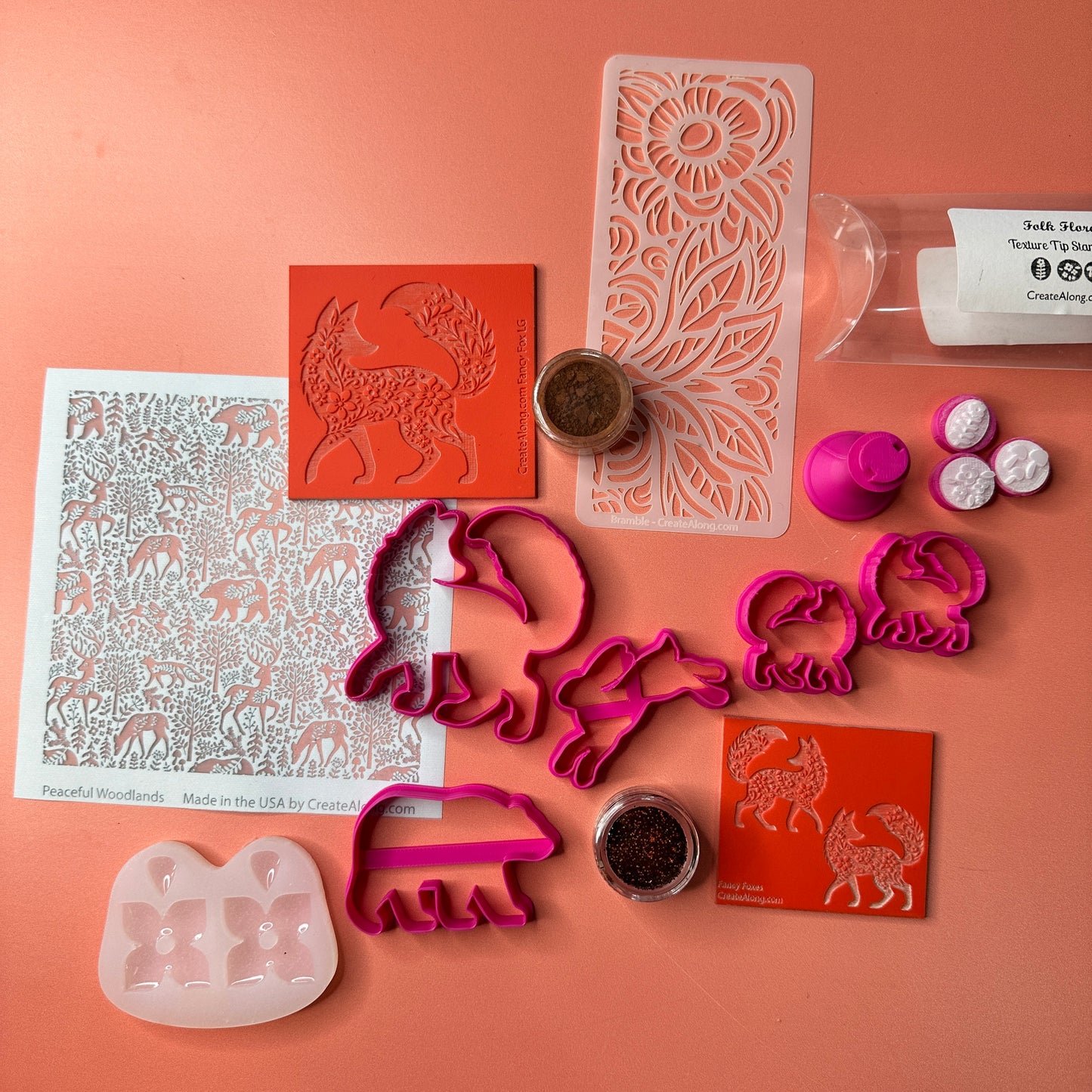 Woodland Fantasies Create Along Box or Earring Kit