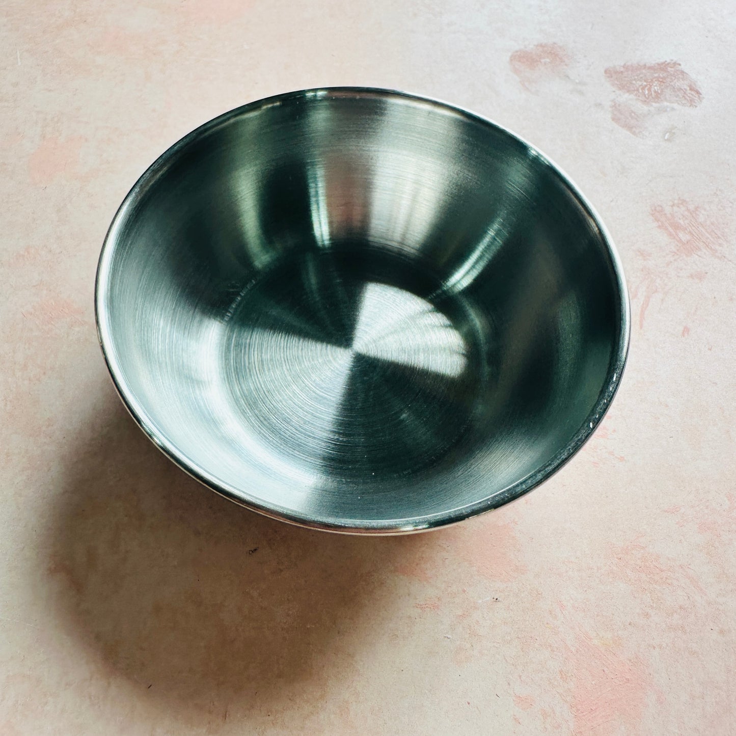 Metal Flat Bottom Trinket Bowl form for polymer clay