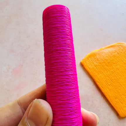 Brushed Metal Clay stamp roller texture boho BF - Create Along 