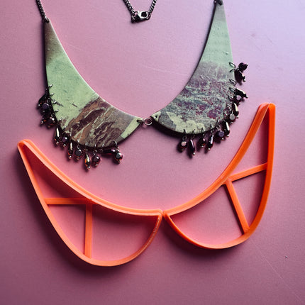 Peter Pan collar clay cutter set - Create Along 
