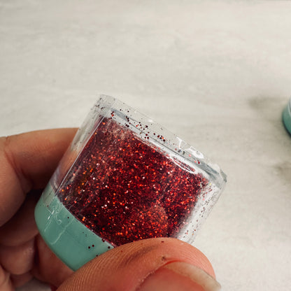 Holographic Glitter Superfine Sampler Bake-able 5 colors for Polymer Clay Resin - Create Along 