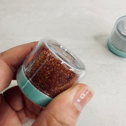 Holographic Glitter Superfine Sampler Bake-able 5 colors for Polymer Clay Resin - Create Along 