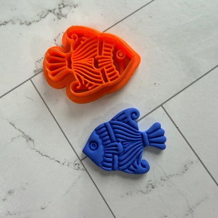 Fancy Fish Stamp and Cutter