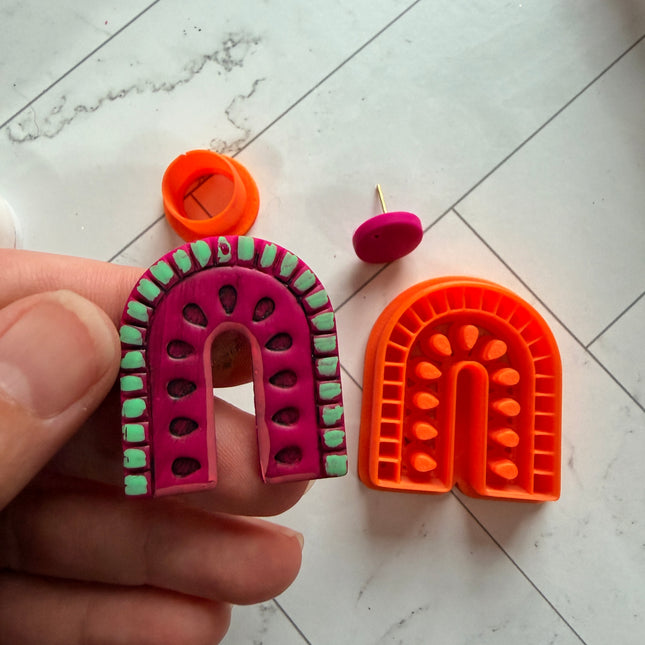 Watermelon Rainbow Stamp and Cutter Set
