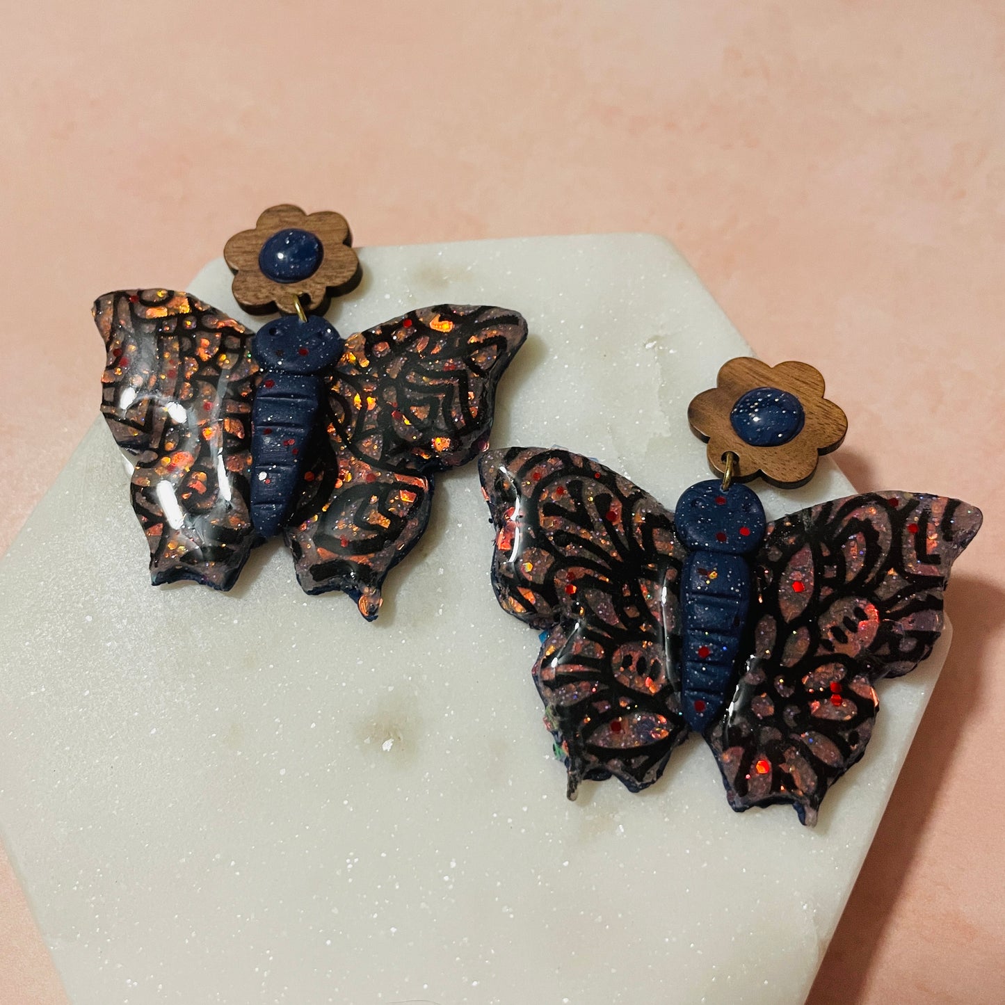 Butterfly Transfer Earring project bundle