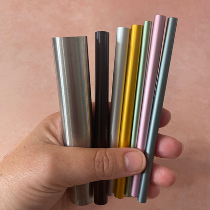 Metal Tube Forms for Huggie clay earrings, rings, hair twists, large hole beads - Create Along 